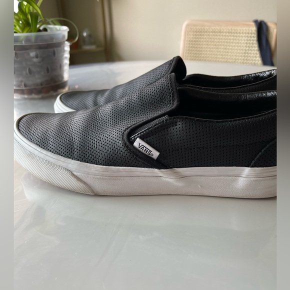 Vans Perf Slip On Leather Shoe - Picture 8 of 8